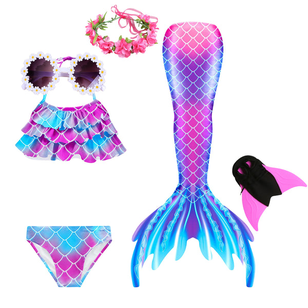 Kids Mermaid Swimsuit for Swimming Mermaid Costume Sets