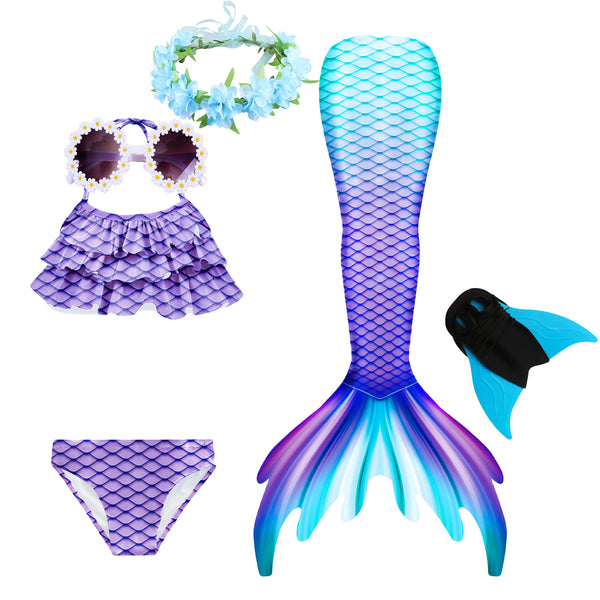 Gilrs Boys Swimming Mermaid Tail Sets