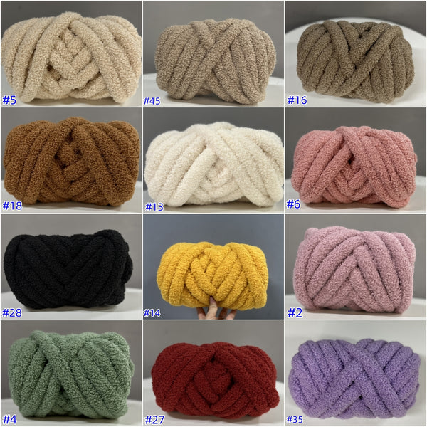 New Teddy Chunky Yarn Gaint Chunky Knit Arm Yarn Knit Blanket Yarn Pet Bed Yarn